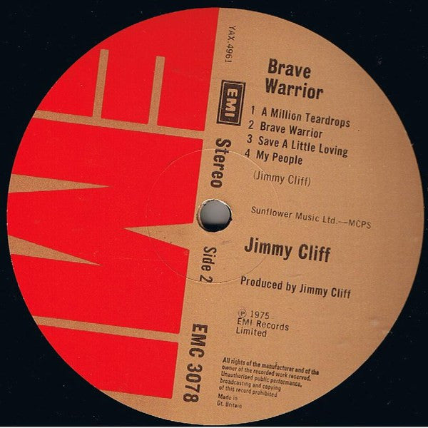 Jimmy Cliff ~ Brave Warrior (Vinyl) - Djungel & Jazz