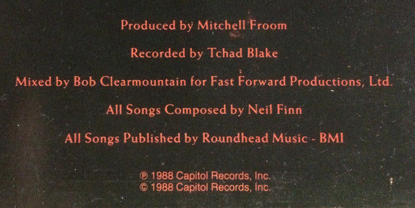 Crowded House ~ Temple Of Low Men (Vinyl) - Djungel & Jazz