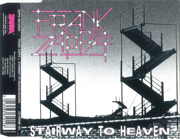 Frank Zappa ~ Stairway To Heaven (Vinyl) - Djungel & Jazz
