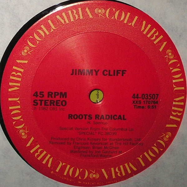 Jimmy Cliff : Treat The Youths Right (12")