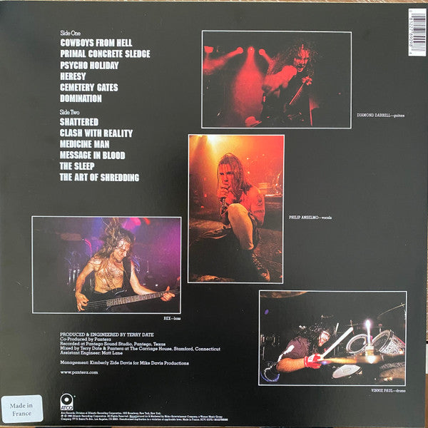 Pantera ~ Cowboys From Hell (Vinyl) - Djungel & Jazz