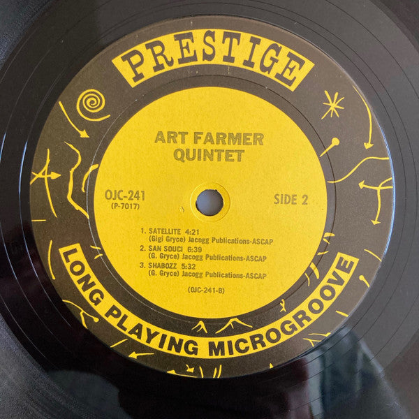 Art Farmer Quintet Featuring Gigi Gryce ~ Art Farmer Quintet Featuring Gigi Gryce (Vinyl) - Djungel & Jazz