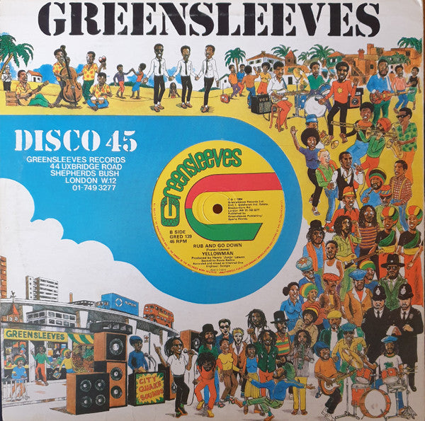 Little John / Yellowman ~ Form-A-Line / Rub And Go Down (Vinyl) - Djungel & Jazz