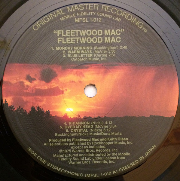 Fleetwood Mac ~ Fleetwood Mac (Vinyl) - Djungel & Jazz