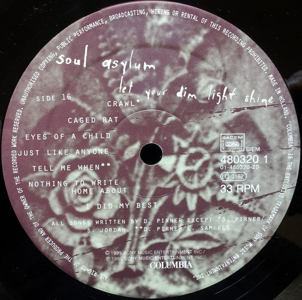 Soul Asylum  ~ Let Your Dim Light Shine (Vinyl) - Djungel & Jazz