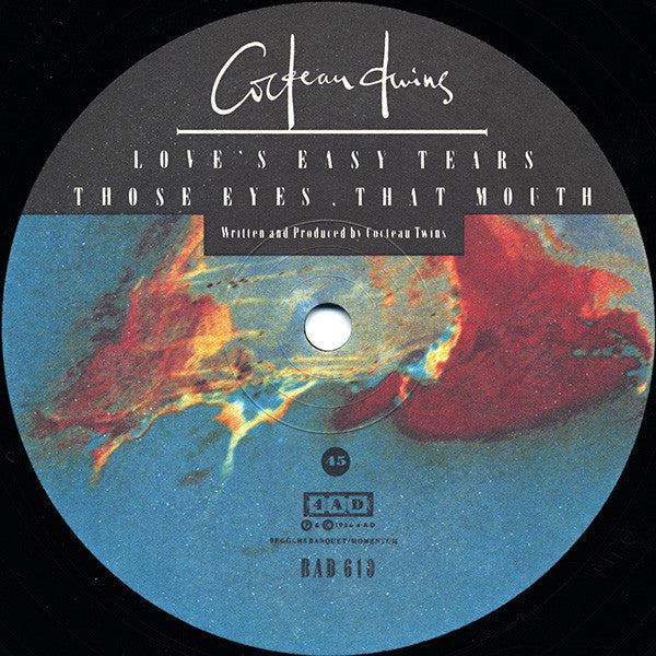 Cocteau Twins : Love's Easy Tears (12", Single)
