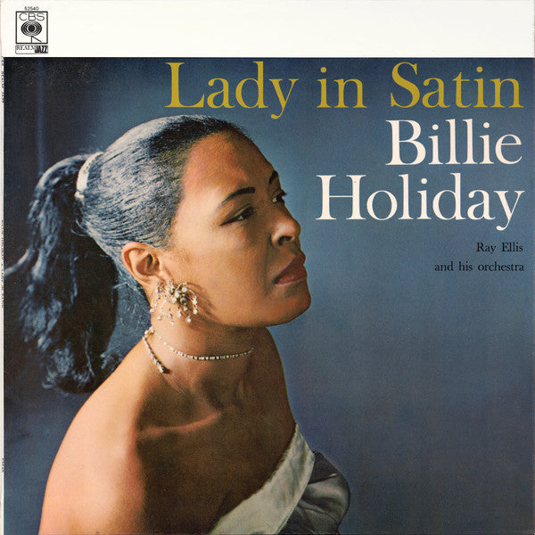 Billie Holiday With Ray Ellis And His Orchestra : Lady In Satin (LP, Album, Mono, RE)