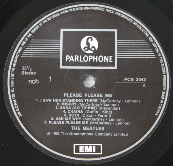 The Beatles ~ Please Please Me (Vinyl) - Djungel & Jazz