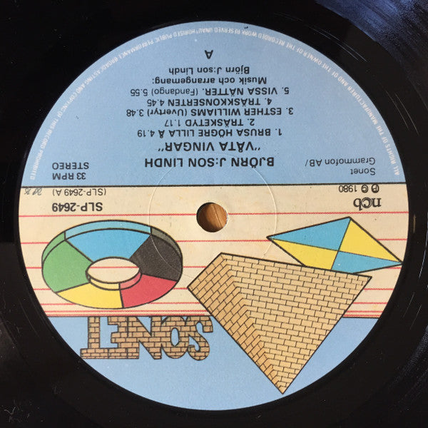 Björn J:Son Lindh ~ Våta Vingar (Vinyl) - Djungel & Jazz