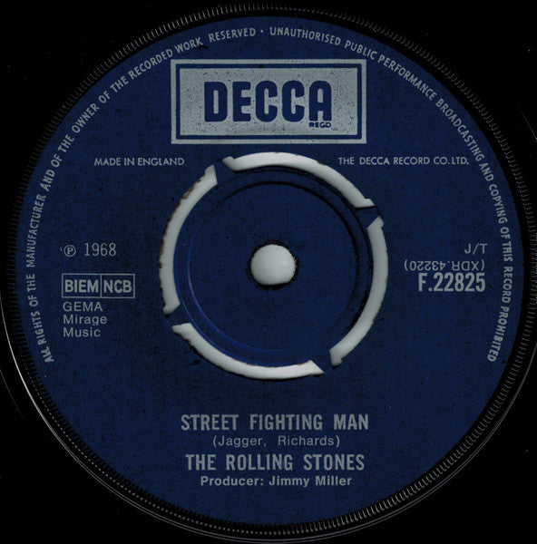 The Rolling Stones ~ Street Fighting Man (Vinyl) - Djungel & Jazz