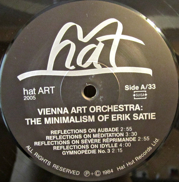 Vienna Art Orchestra ~ The Minimalism Of Erik Satie (Vinyl) - Djungel & Jazz