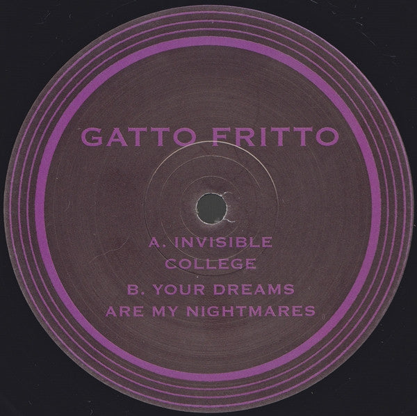 Gatto Fritto : Invisible College (12")