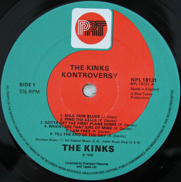 The Kinks ~ The Kink Kontroversy (Vinyl) - Djungel & Jazz