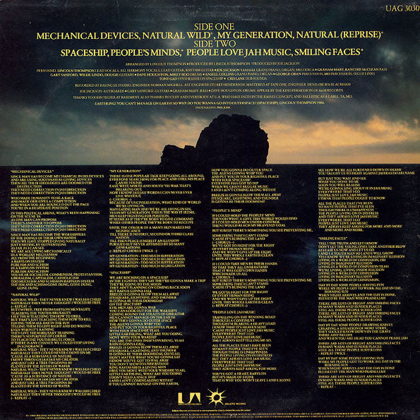 Prince Lincoln Thompson And The Royal Rasses : Natural Wild (LP, Album)
