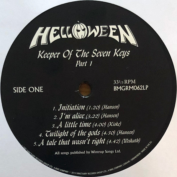 Helloween ~ Keeper Of The Seven Keys - Part I (Vinyl) - Djungel & Jazz