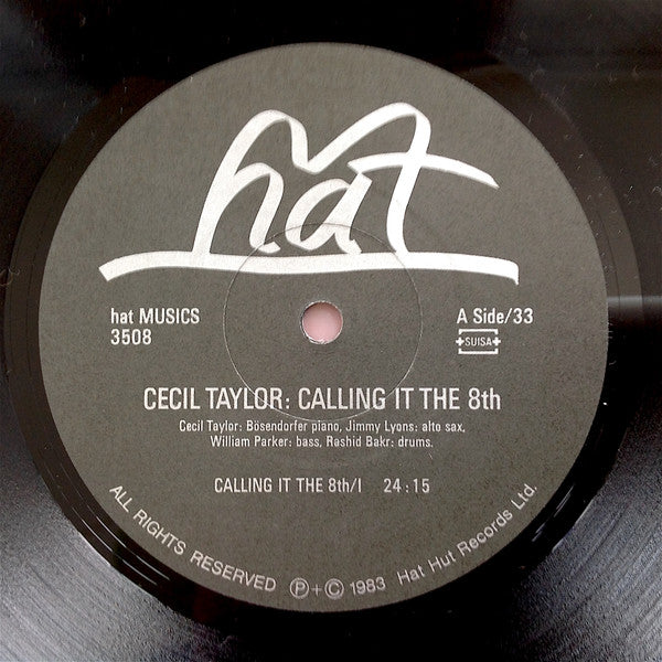 Cecil Taylor ~ Calling It The 8th (Vinyl) - Djungel & Jazz