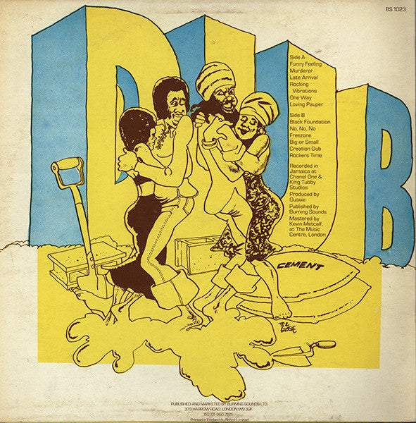 Augustus "Gussie" Clarke : Black Foundation Dub (LP, Album)