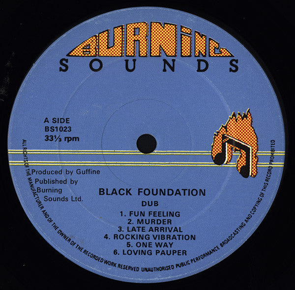 Augustus "Gussie" Clarke : Black Foundation Dub (LP, Album)