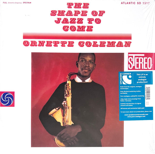 Ornette Coleman : The Shape Of Jazz To Come (LP, Album, RE, RM, 180)