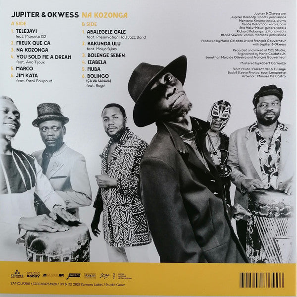 Jupiter & Okwess : Na Kozonga (LP, Album, Gol)