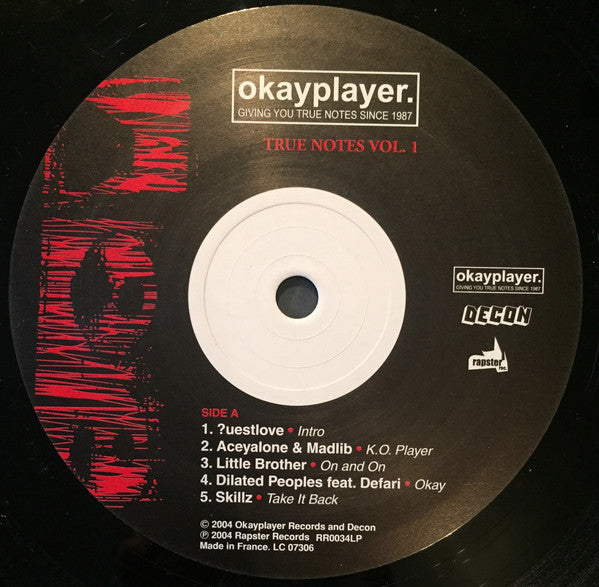 Various : Okayplayer - True Notes Vol. 1 (2xLP, Comp)