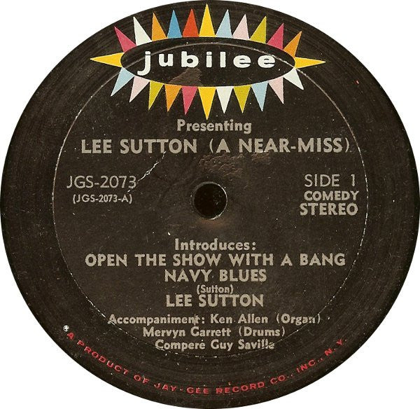 Lee Sutton : A Near 'Miss'? (LP)