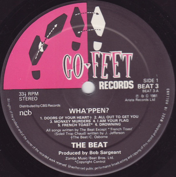 The Beat  ~ Wha'ppen? (Vinyl) - Djungel & Jazz