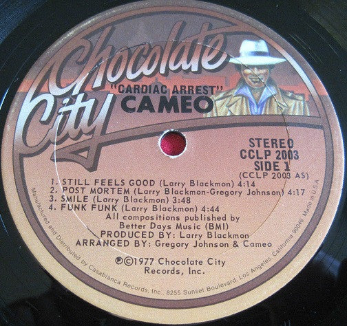 Cameo : Cardiac Arrest (LP, Album, San)