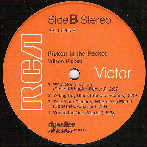 Wilson Pickett ~ Pickett In The Pocket (Vinyl) - Djungel & Jazz