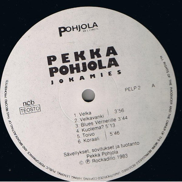 Pekka Pohjola : Jokamies (LP, Album)