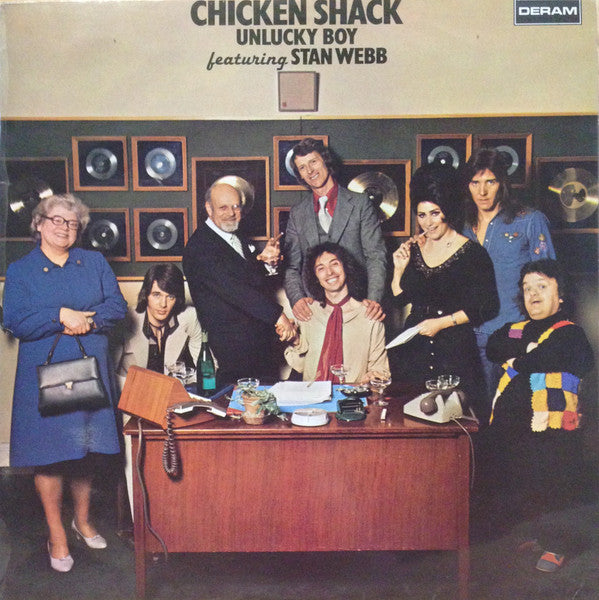 Chicken Shack Featuring Stan Webb  ~ Unlucky Boy (Vinyl) - Djungel & Jazz