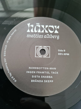 Mattias Alkberg : Häxor  (LP, Album)