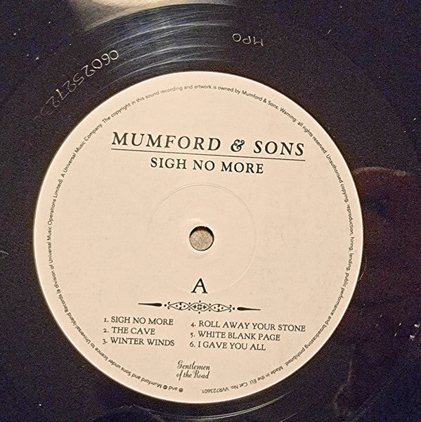 Mumford & Sons ~ Sigh No More (Vinyl) - Djungel & Jazz