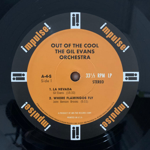 The Gil Evans Orchestra ~ Out Of The Cool (Vinyl) - Djungel & Jazz