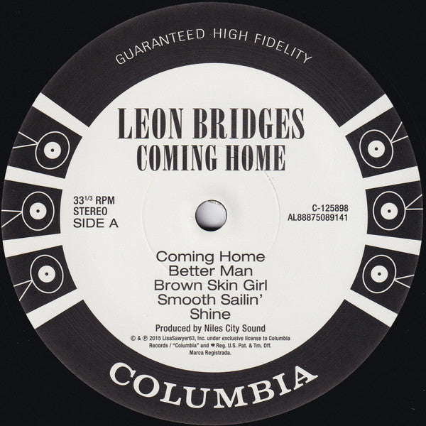 Leon Bridges ~ Coming Home (Vinyl) - Djungel & Jazz