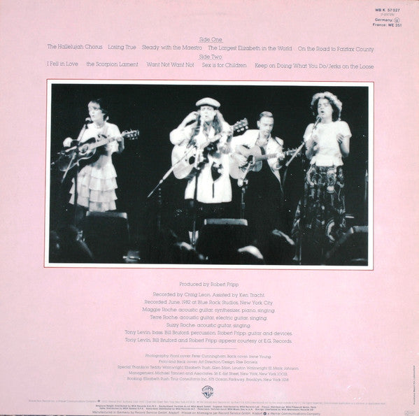 The Roches ~ Keep On Doing (Vinyl) - Djungel & Jazz