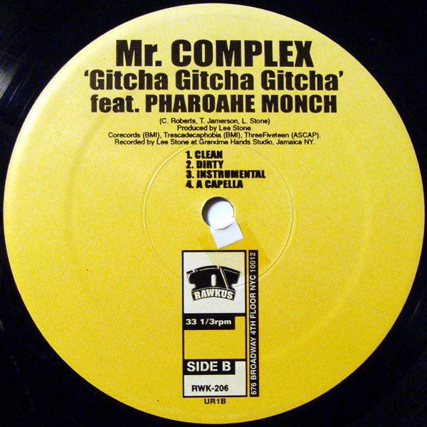 Mr. Complex ~ Stabbin' You / Gitcha Gitcha Gitcha (Vinyl) - Djungel & Jazz