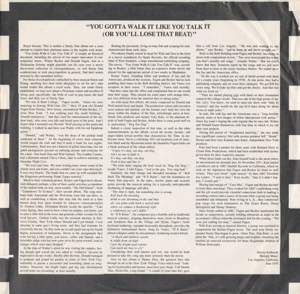 The Original Soundtrack ~ You Gotta Walk It Like You Talk It (Or You'll Lose That Beat) (Vinyl) - Djungel & Jazz