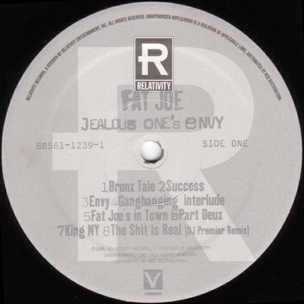 Fat Joe ~ Jealous One's Envy (Vinyl) - Djungel & Jazz