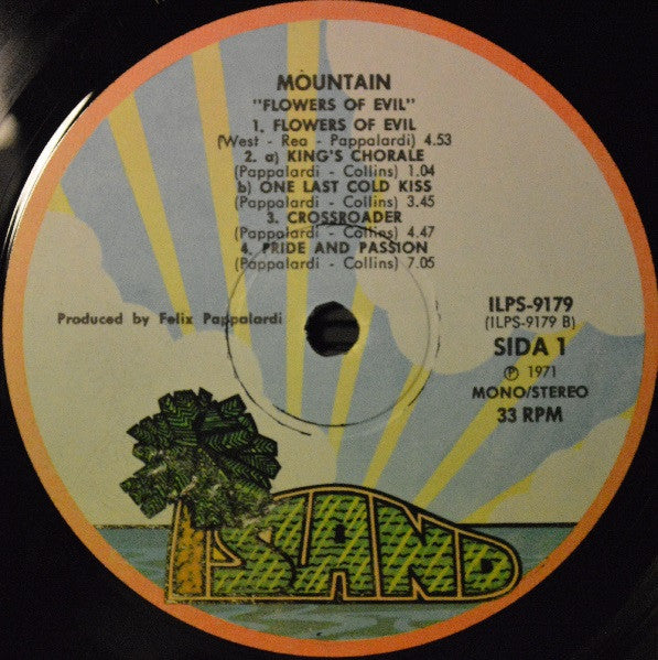 Mountain ~ Flowers Of Evil (Vinyl) - Djungel & Jazz