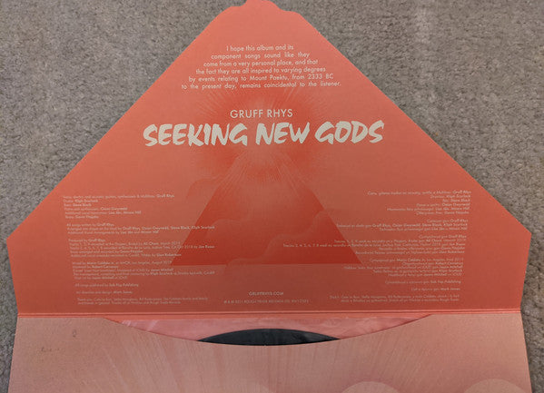 Gruff Rhys ~ Seeking New Gods (Vinyl) - Djungel & Jazz