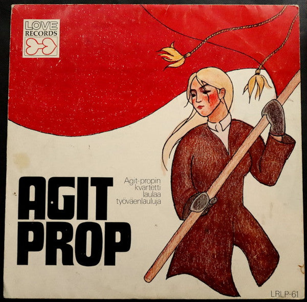 Agit-Prop : Agit-propin Kvartetti Laulaa Työväenlauluja (LP, Album)