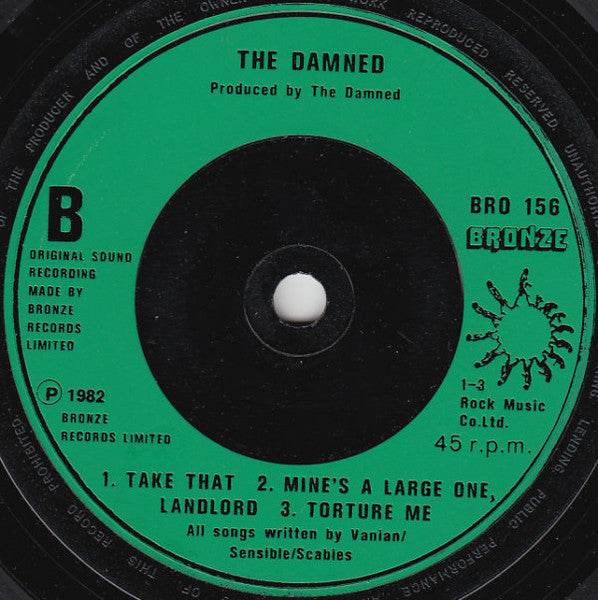 The Damned ~ Dozen Girls (Vinyl) - Djungel & Jazz