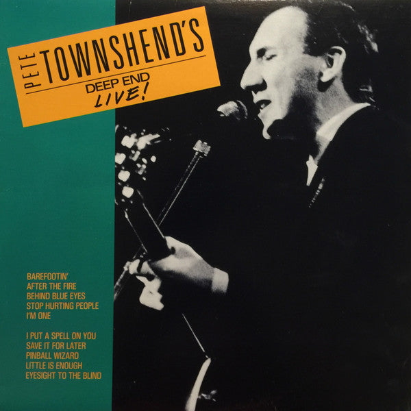 Pete Townshend 's Deep End  ~ Live! (Vinyl) - Djungel & Jazz