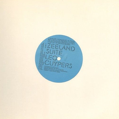 Leo Cuypers ~ Zeeland Suite (Vinyl) - Djungel & Jazz