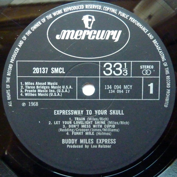 Buddy Miles Express ~ Expressway To Your Skull (Vinyl) - Djungel & Jazz