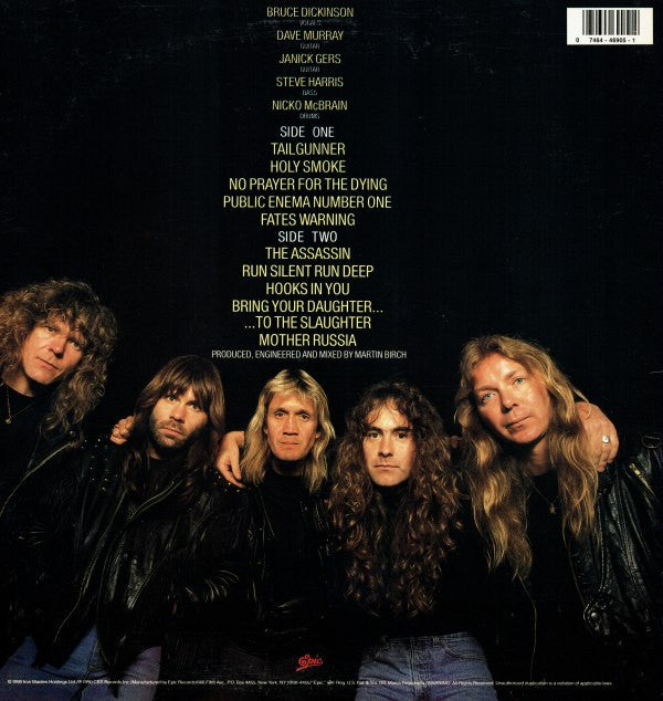 Iron Maiden ~ No Prayer For The Dying (Vinyl) - Djungel & Jazz