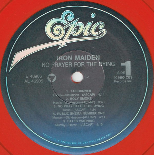 Iron Maiden ~ No Prayer For The Dying (Vinyl) - Djungel & Jazz