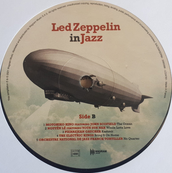 Various ~ Led Zeppelin In Jazz - A Jazz Tribute To Led Zeppelin (Vinyl) - Djungel & Jazz