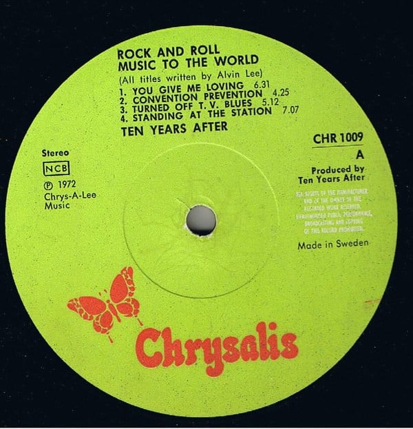 Ten Years After ~ Rock & Roll Music To The World (Vinyl) - Djungel & Jazz